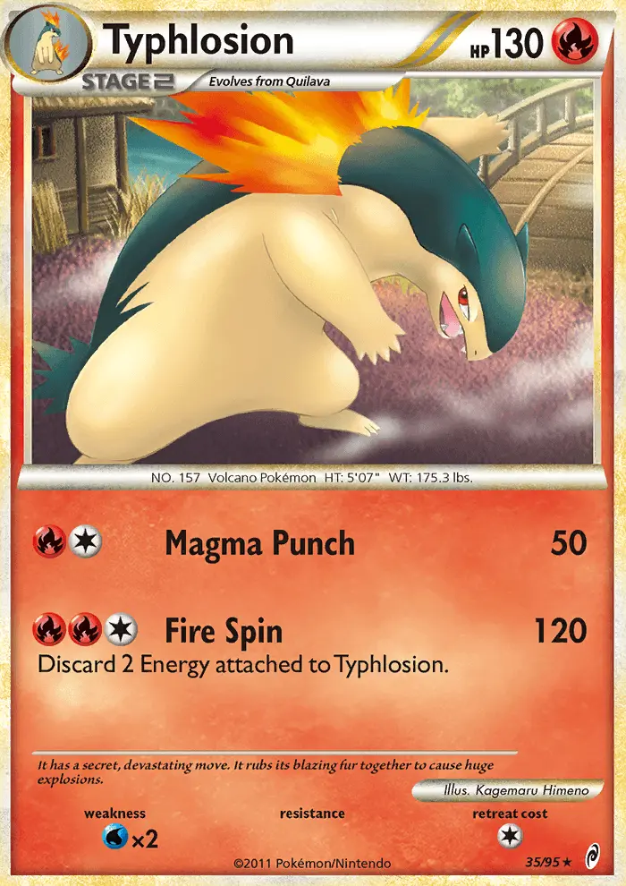 Typhlosion 35/95