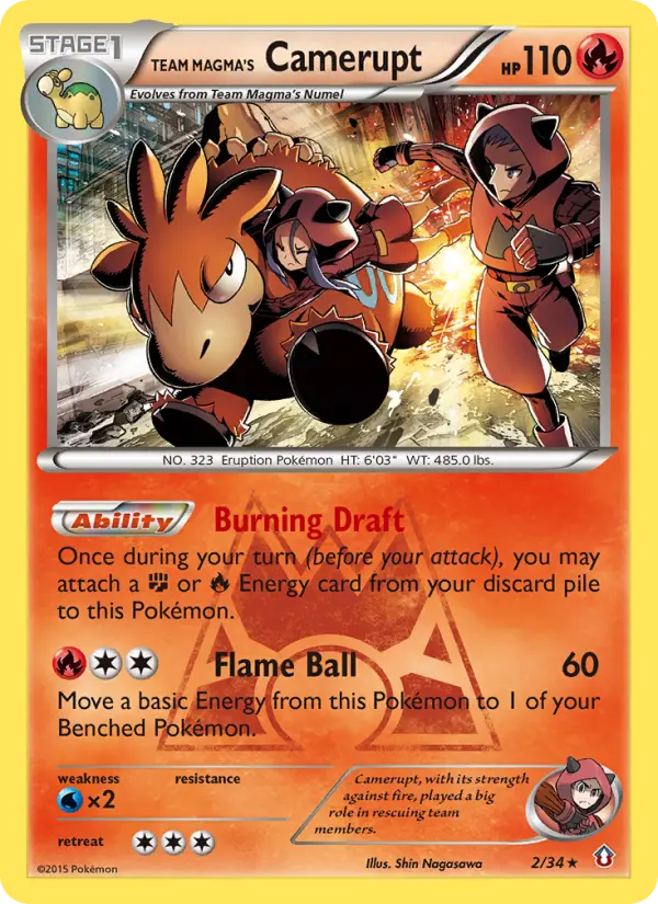 Camerupt da Equipe Magma 2/34