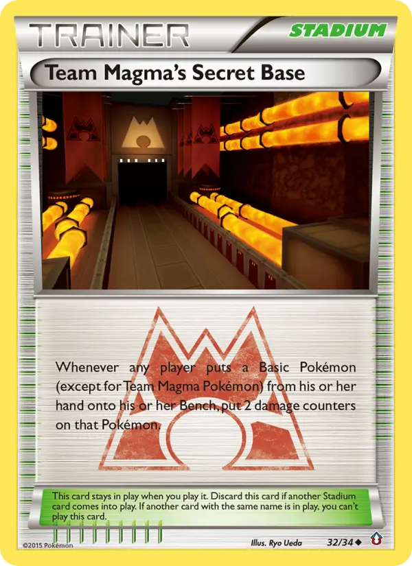 Base Secreta da Equipe Magma 32/34