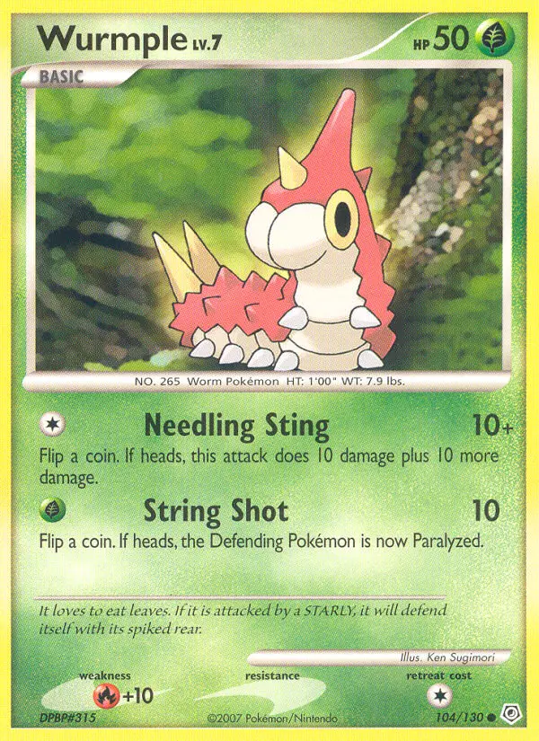 Wurmple 104/130