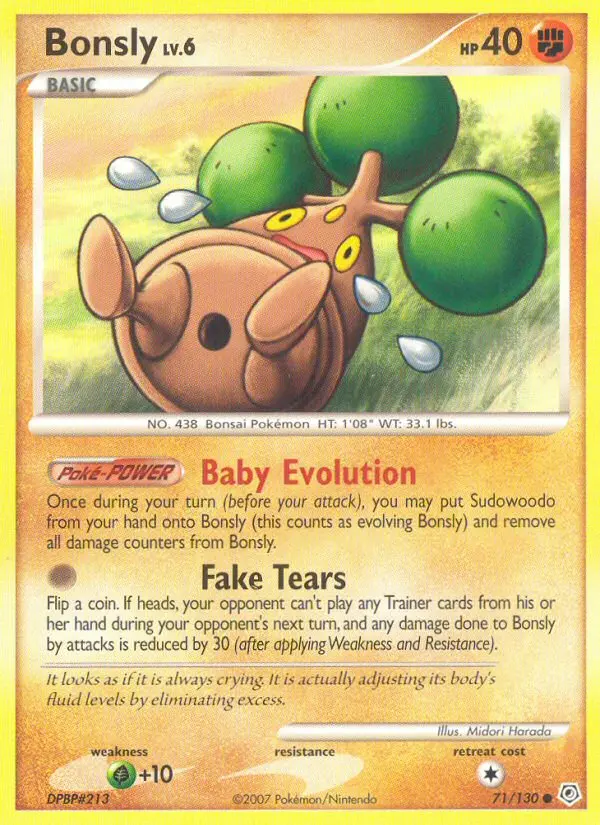 Bonsly 71/130