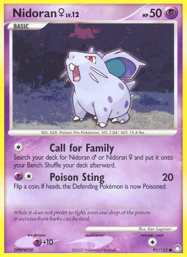 Nidoran♀ 91/123