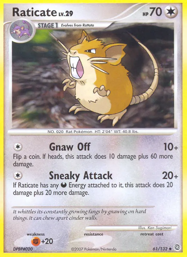 Raticate 61/132