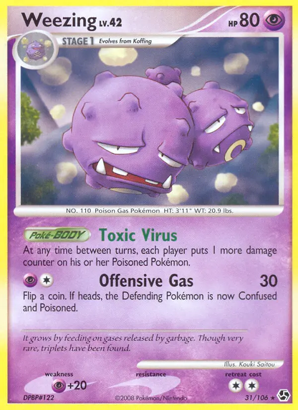 Weezing 31/106