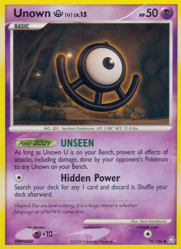 Unown U 78/146