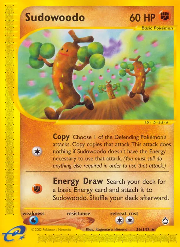 Sudowoodo 36/147