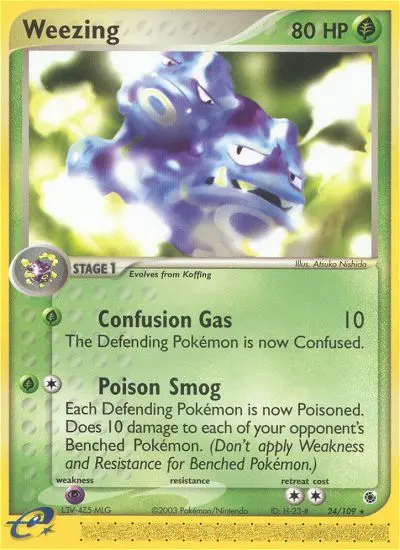 Weezing 24/109