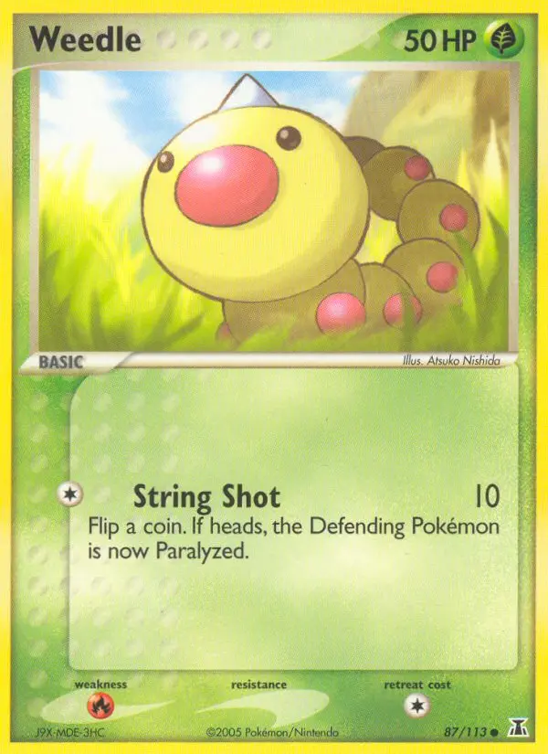 Weedle 87/113