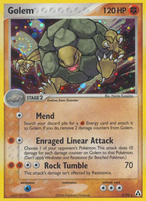 Golem 6/92