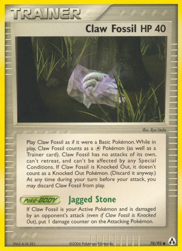 Claw Fossil 78/92