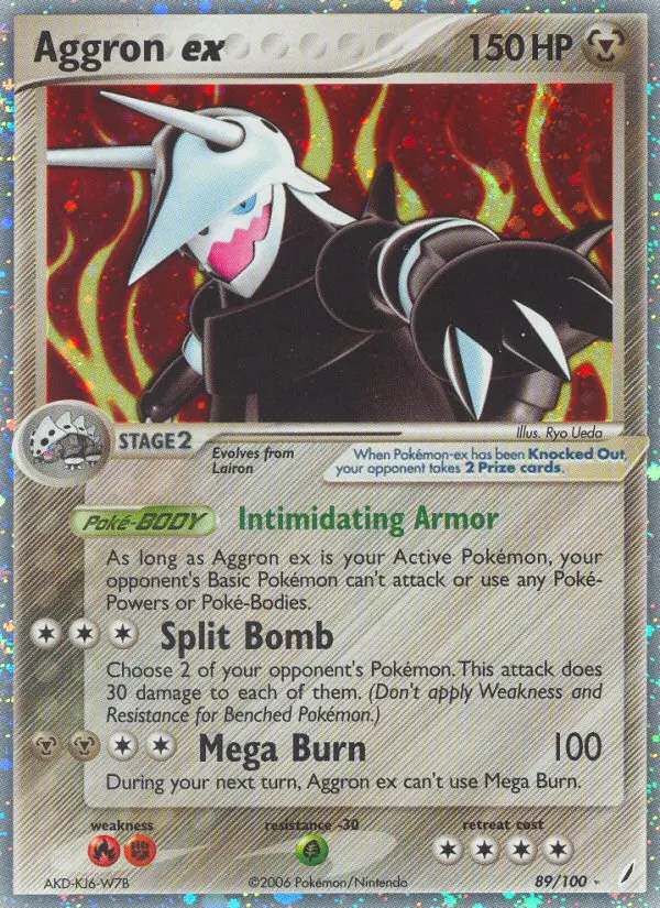 Aggron ex 89/100