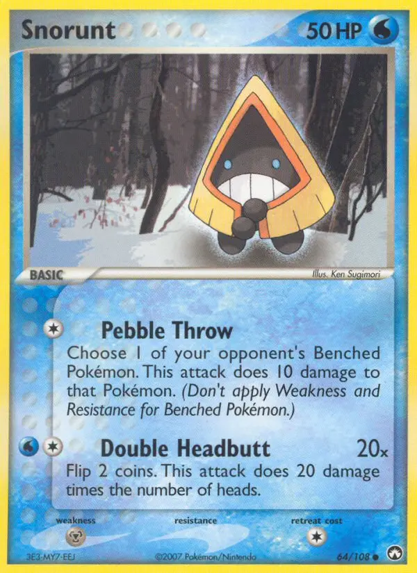 Snorunt 64/108