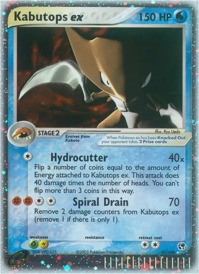 Kabutops ex 97/100