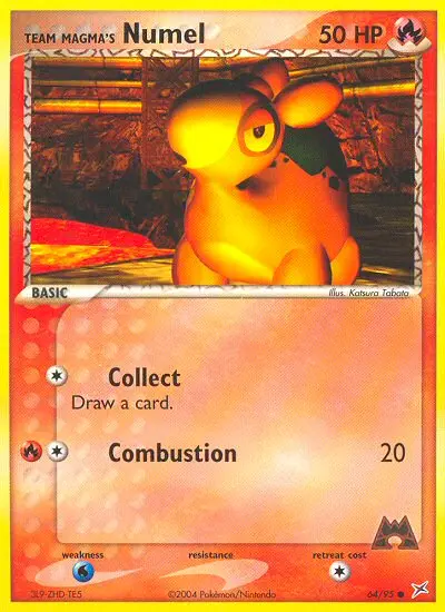 Team Magma's Numel 64/95