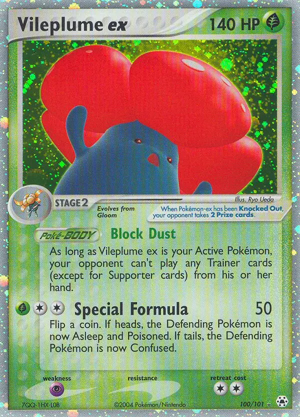 Vileplume ex 100/101