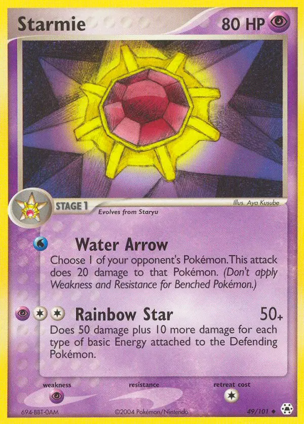 Starmie 49/101