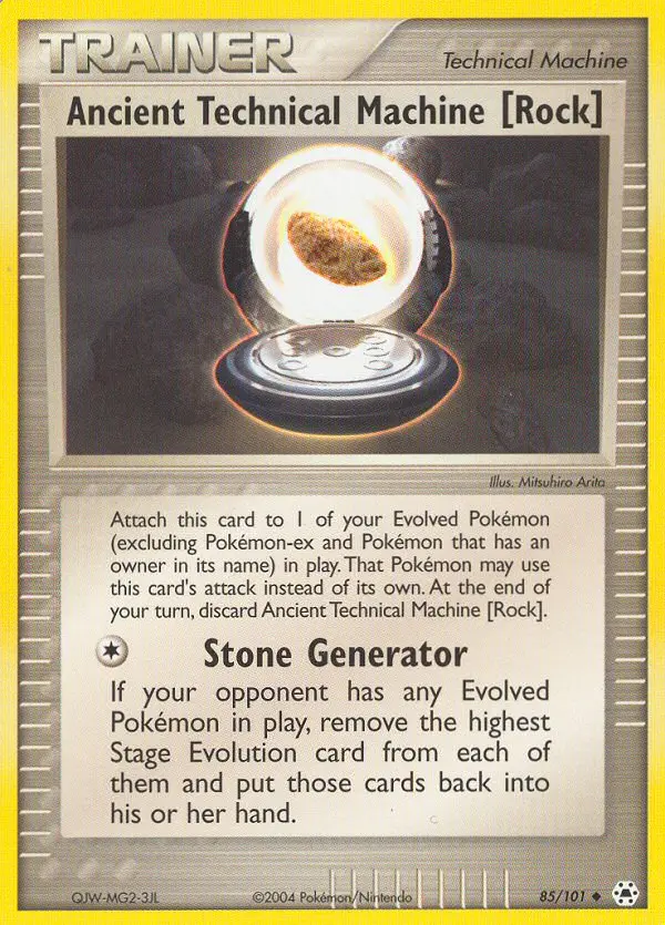 Ancient Technical Machine (Rock) 85/101