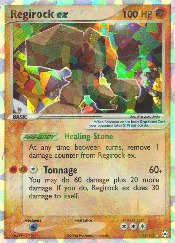 Regirock ex 98/101