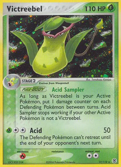 Carta Victreebel — FireRed & LeafGreen 17/112