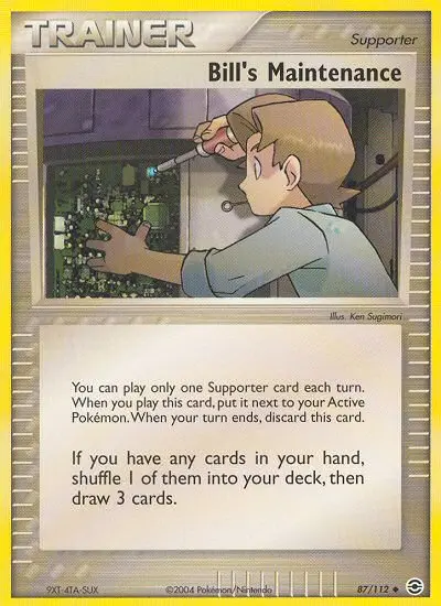 Carta Bill's Maintenance — FireRed & LeafGreen 87/112