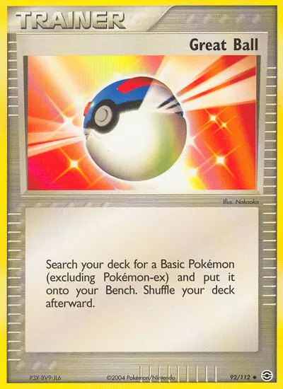 Carta Great Ball — FireRed & LeafGreen 92/112