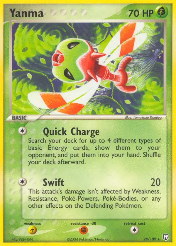 Carta Yanma — Team Rocket Returns 28/109