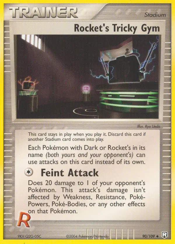 Carta Rocket's Tricky Gym — Team Rocket Returns 90/109