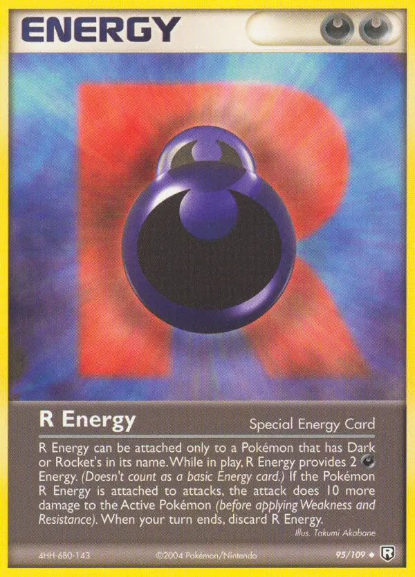 Carta R Energy — Team Rocket Returns 95/109