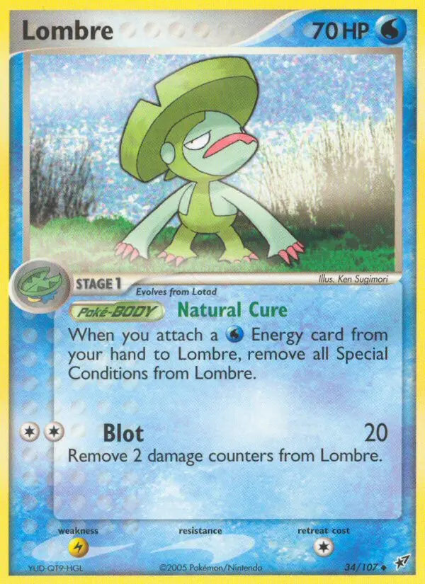 Carta Lombre — Deoxys 34/107