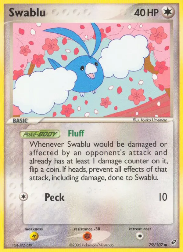 Carta Swablu — Deoxys 79/107