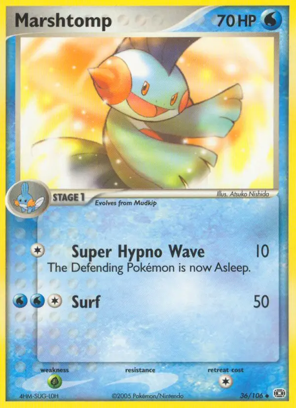 Carta Marshtomp — Emerald 36/106