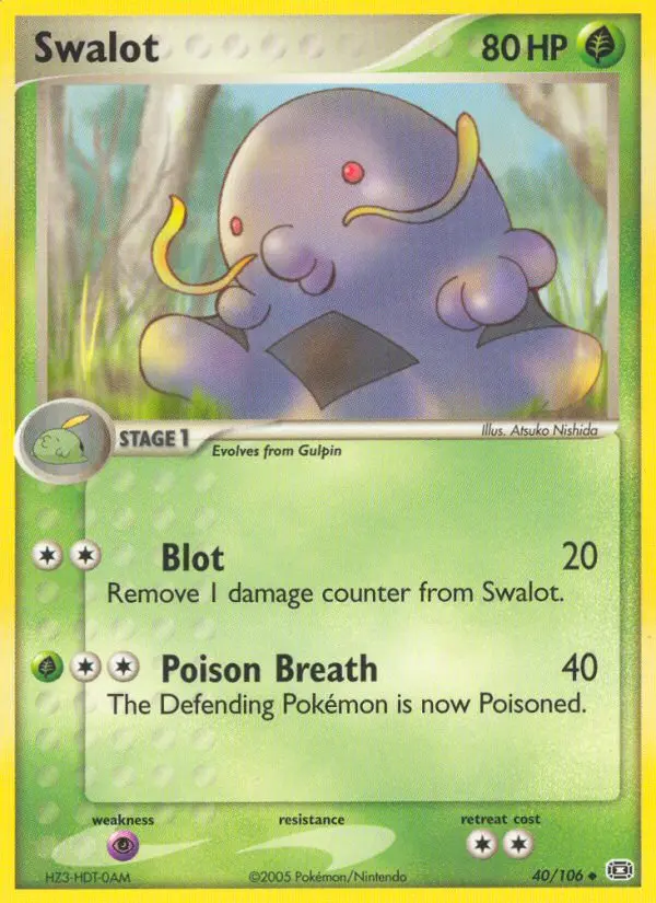 Carta Swalot — Emerald 40/106