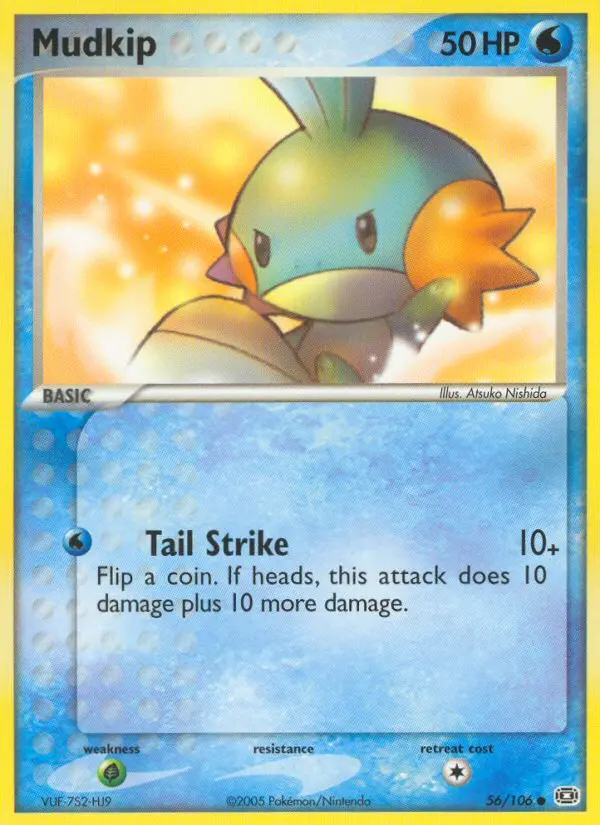 Carta Mudkip — Emerald 56/106