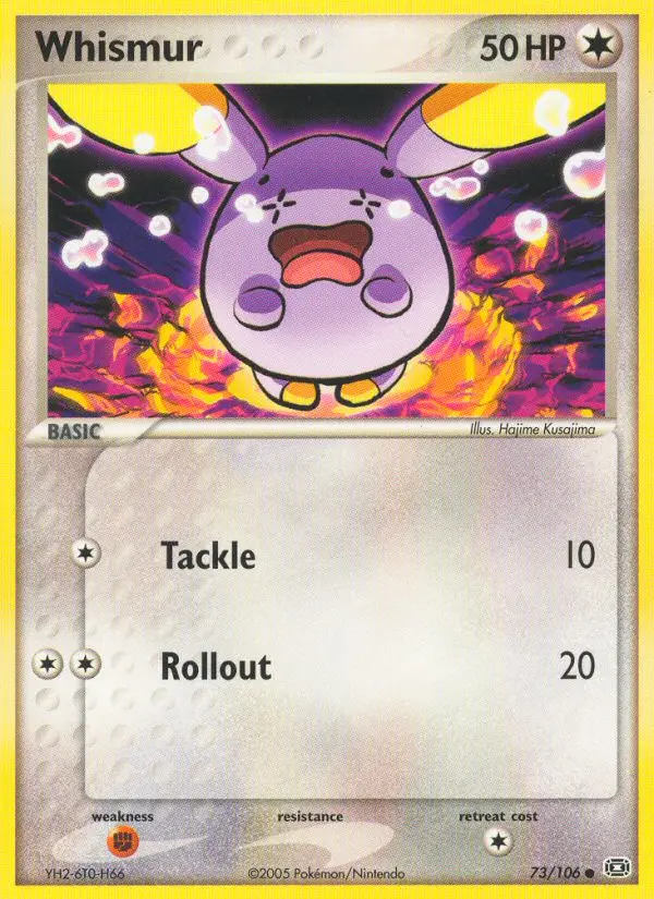 Carta Whismur — Emerald 73/106