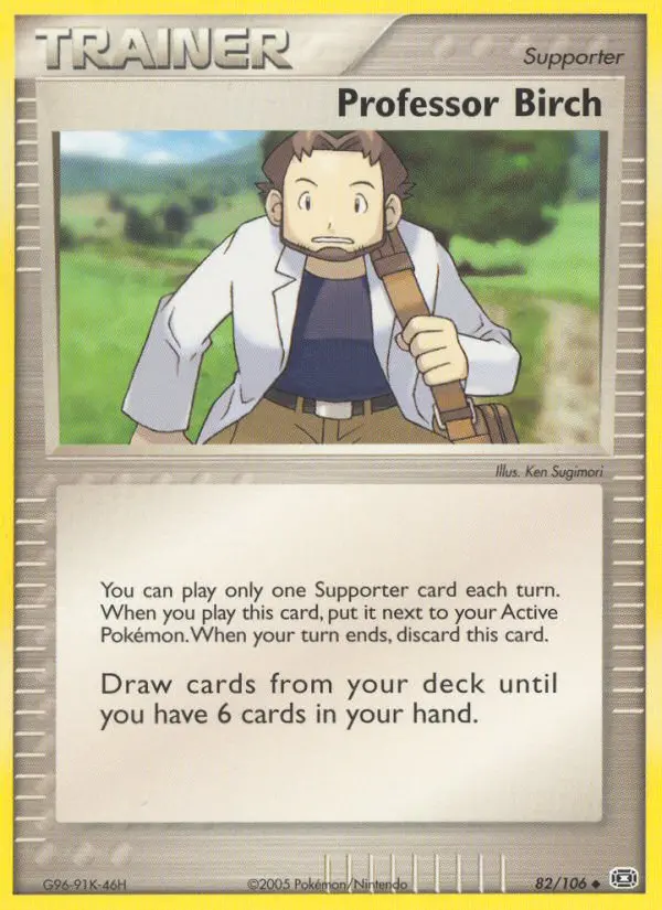 Carta Professor Birch — Emerald 82/106