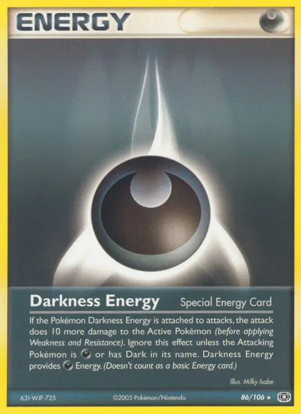 Carta Darkness Energy — Emerald 86/106