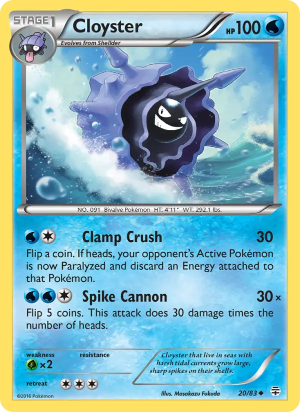 Carta Cloyster — Generations 20/83