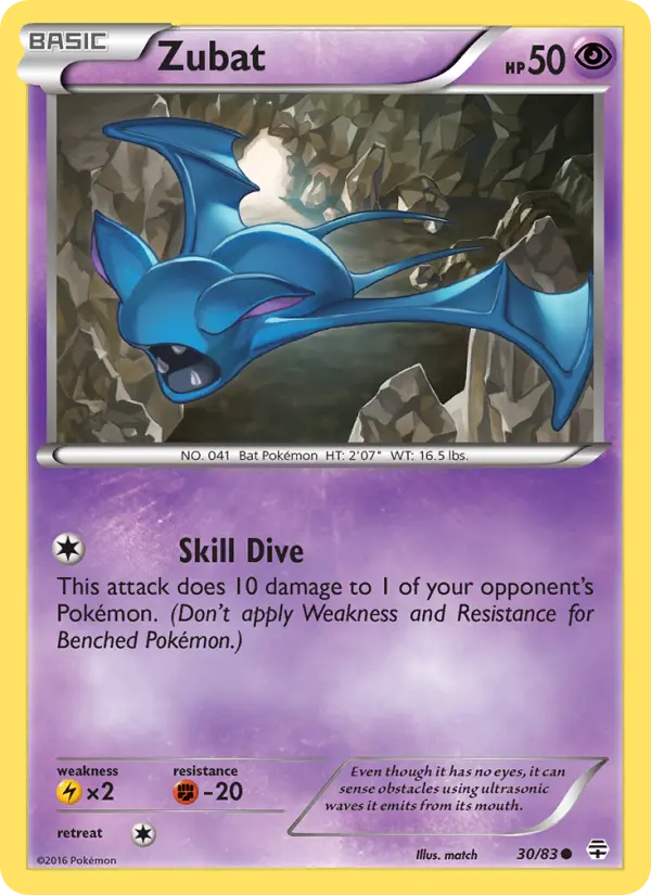 Carta Zubat — Generations 30/83