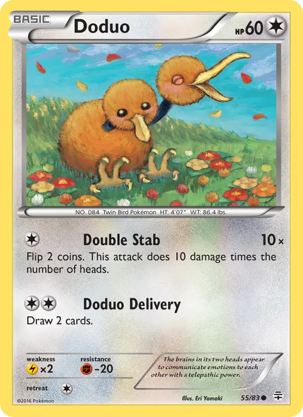 Carta Doduo — Generations 55/83