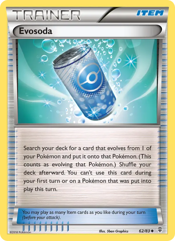 Carta Evosoda — Generations 62/83