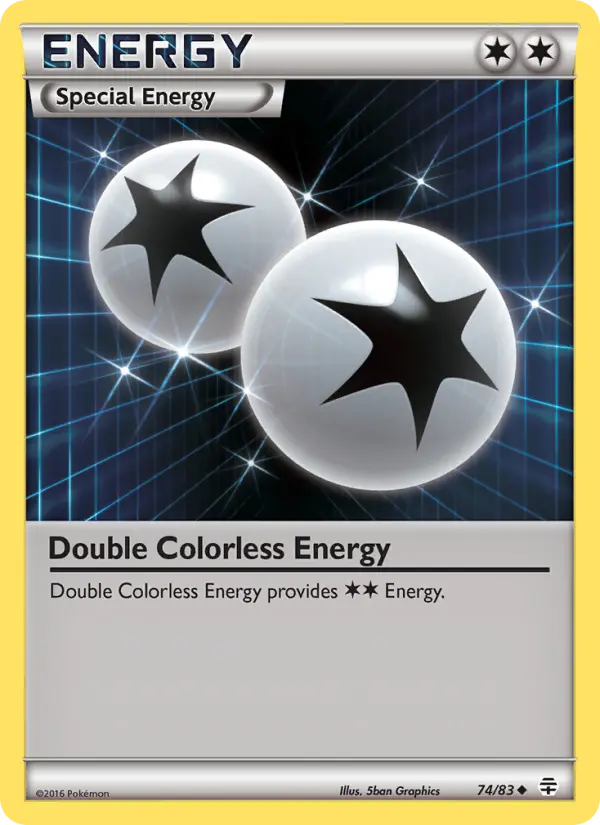 Carta Double Colorless Energy — Generations 74/83