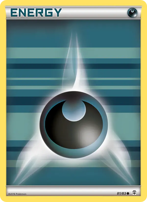 Carta Darkness Energy — Generations 81/83