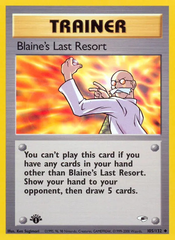 Carta Blaine's Last Resort — Gym Heroes 105/132