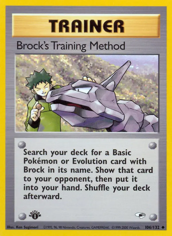 Carta Brock's Training Method — Gym Heroes 106/132