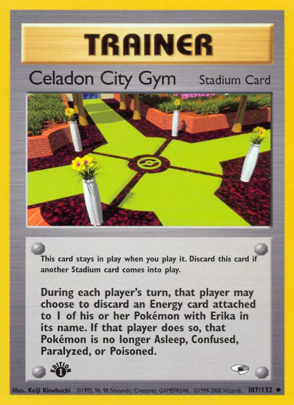 Carta Celadon City Gym — Gym Heroes 107/132