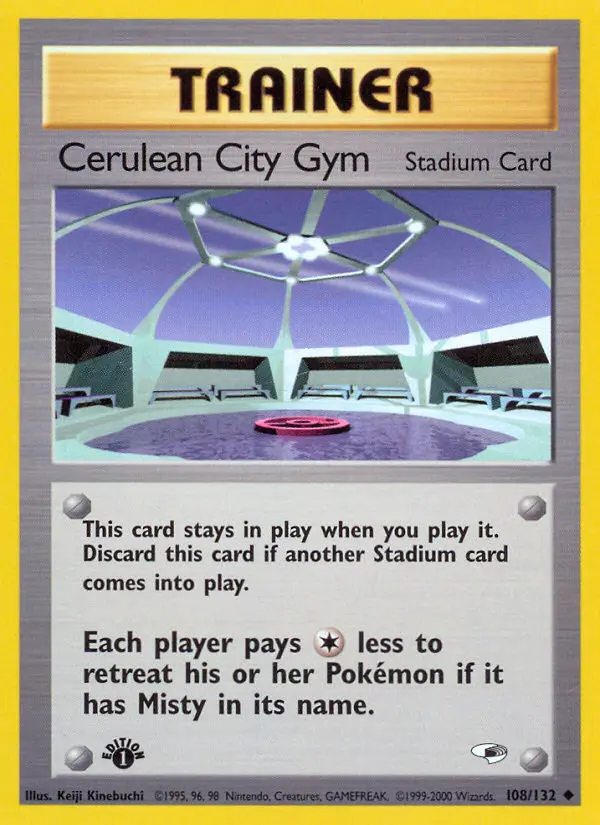 Carta Cerulean City Gym — Gym Heroes 108/132