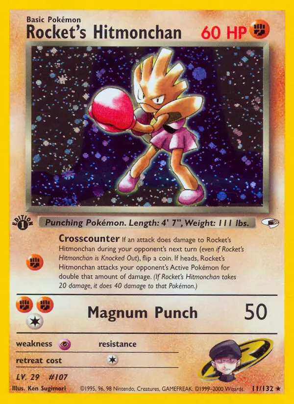 Rocket's Hitmonchan 11/132