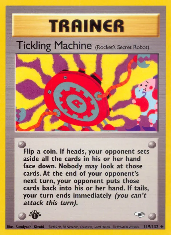 Carta Tickling Machine — Gym Heroes 119/132