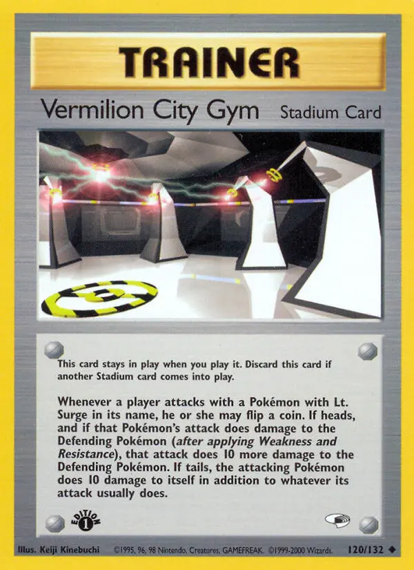 Carta Vermilion City Gym — Gym Heroes 120/132