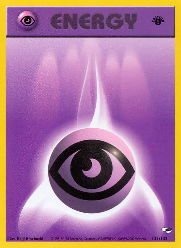 Carta Psychic Energy — Gym Heroes 131/132